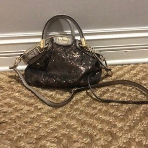 Coach sequin handbag